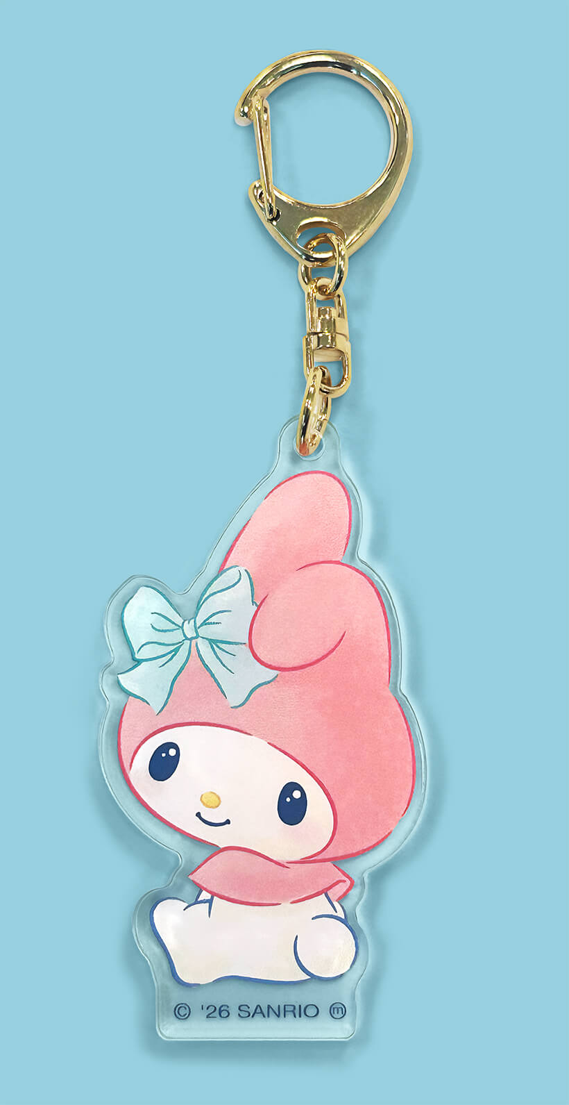 特典画像：マイメロのキーホルダー（全1種）
